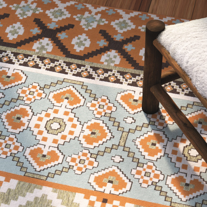 Northpoint Southwestern Indoor/Outdoor Area Rug, Runner 2'3" x 6'