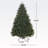 7.5" Hinged Tree with 2559 Tips