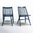 Kloss Solid Wood Slat Back Side Chair-1545482075
