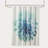 Printed Floral Cotton Shower Curtain-132031604