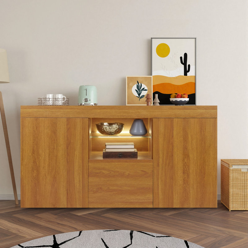 135 cm W Sideboard, Oak