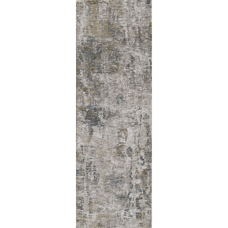 Geometric Indoor Rug, Runner 2'6" x 7'6"