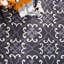 Tapis performance géométrique crocheté à la main Bruinekool-16761924