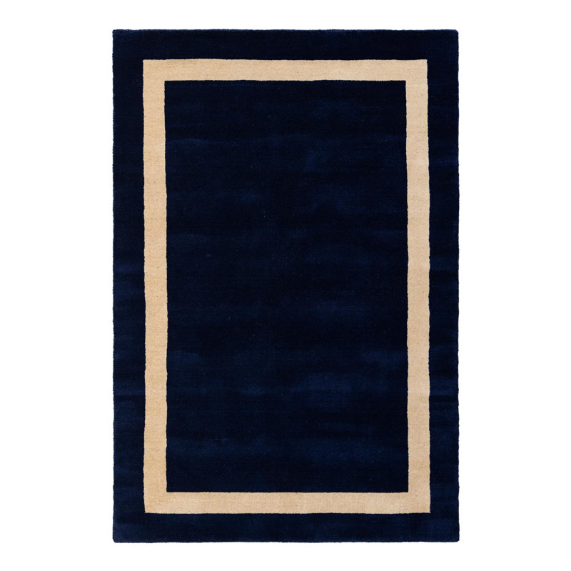 Jill Zarin Somerset Natural Wool Rug, Rectangle 4'1" x 6'1"