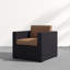 Chaise d'extérieur avec coussins Arbedella Lawson-1981026611