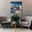 Art mural sur toile  «Penguin Ski Friends» par Rey Klimt