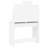 vidaXL Dressing Table with Mirror Storage Makeup Vanity Table Desk Furniture-583403736