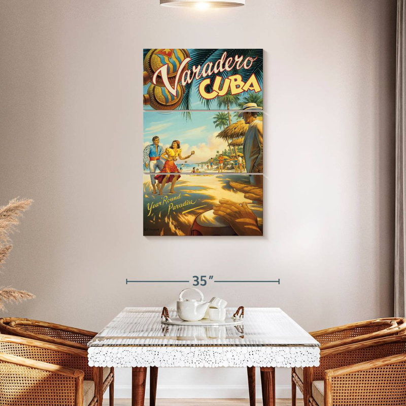 Gillard Varadero Cuba, 45" H x 28" W