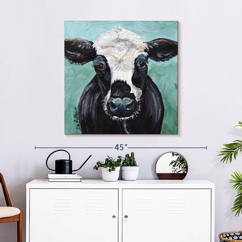 Brampt Cow Clyde, 30" H x 30" W