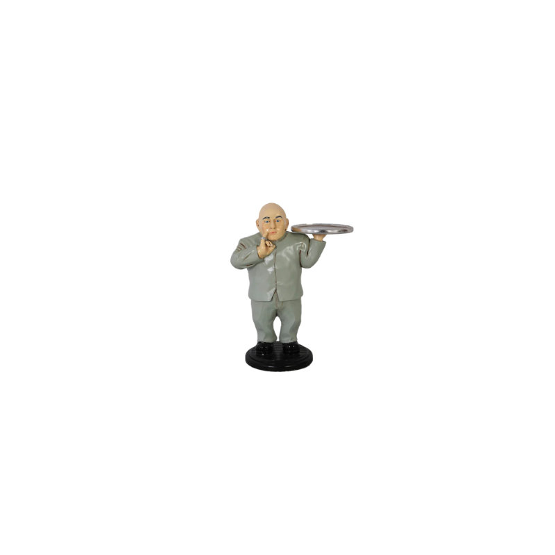 Mini statue de petit majordome Baldy