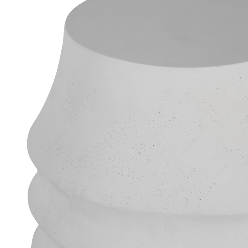 Faux Stone Decorative Stool, Natural Stone