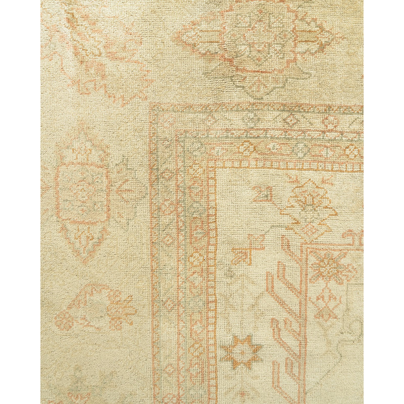 Antique One-of-a-Kind Rectangle 12'3" X 15'10" Hand Knotted Area Rug