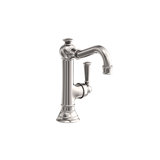 Jacobean Single Hole Bathroom Faucet with Drain Assembly