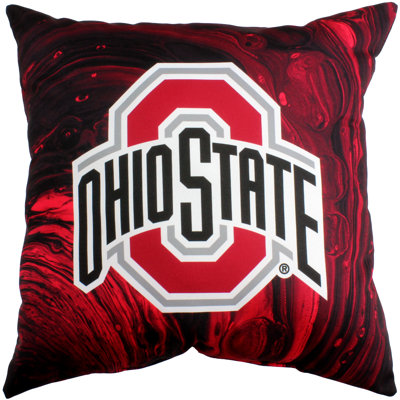 NCAA Reversible Throw Pillow