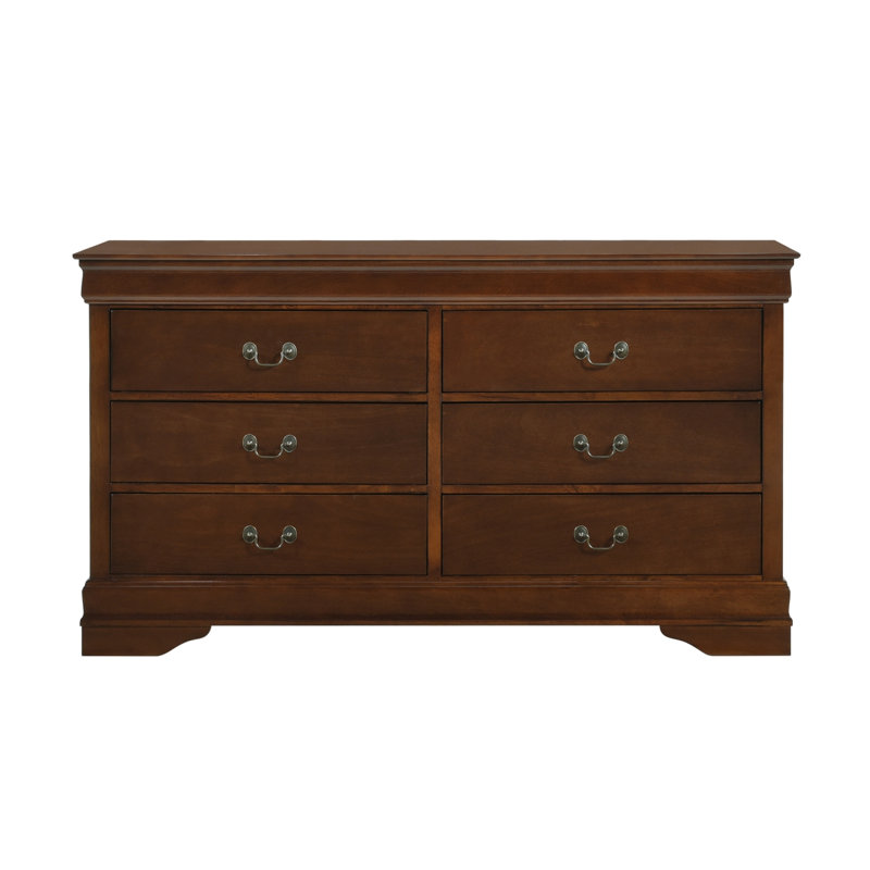 Commode avec finition cerisier pour chambre à coucher classique