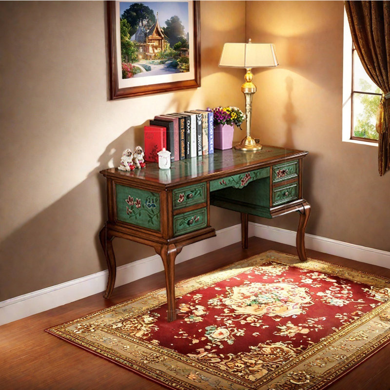 Solid Wood Writing Desk