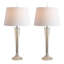 Lampe de table DEL en verre 32 po Gonsales