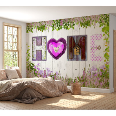 Analea Home Fantasy on Wood Wall Mural