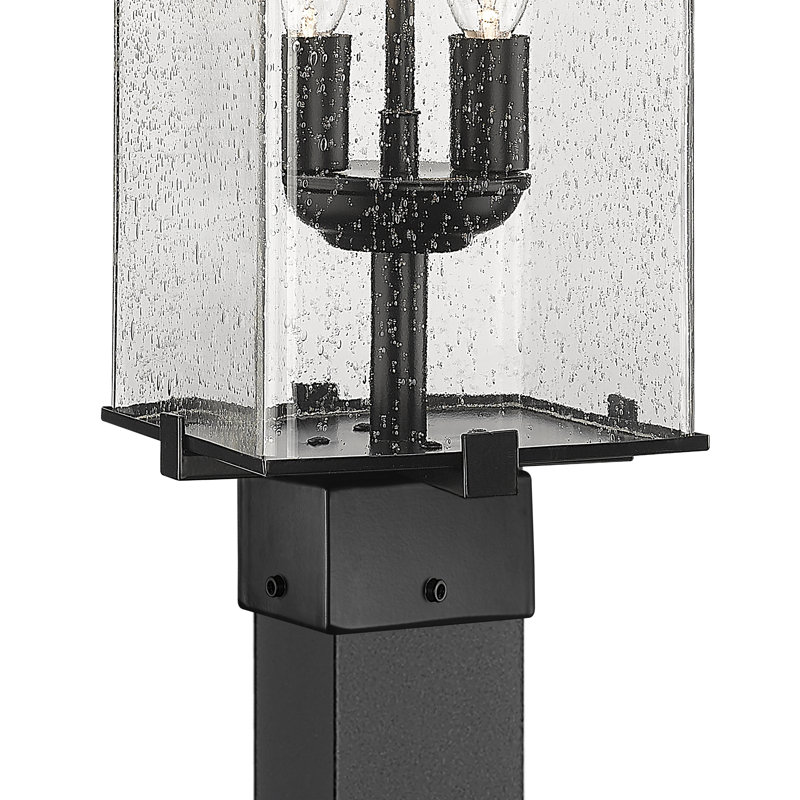 Luminaire d'extérieur 2 lumières Ahmauri, H 114,25 po x l 9,25 po x P 9,25 po
