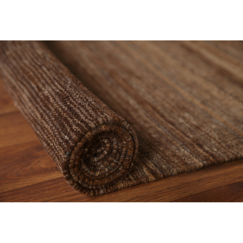 Tapis unique en laine noué à la main 5 pi 4 po x 6 pi 2 po New Age