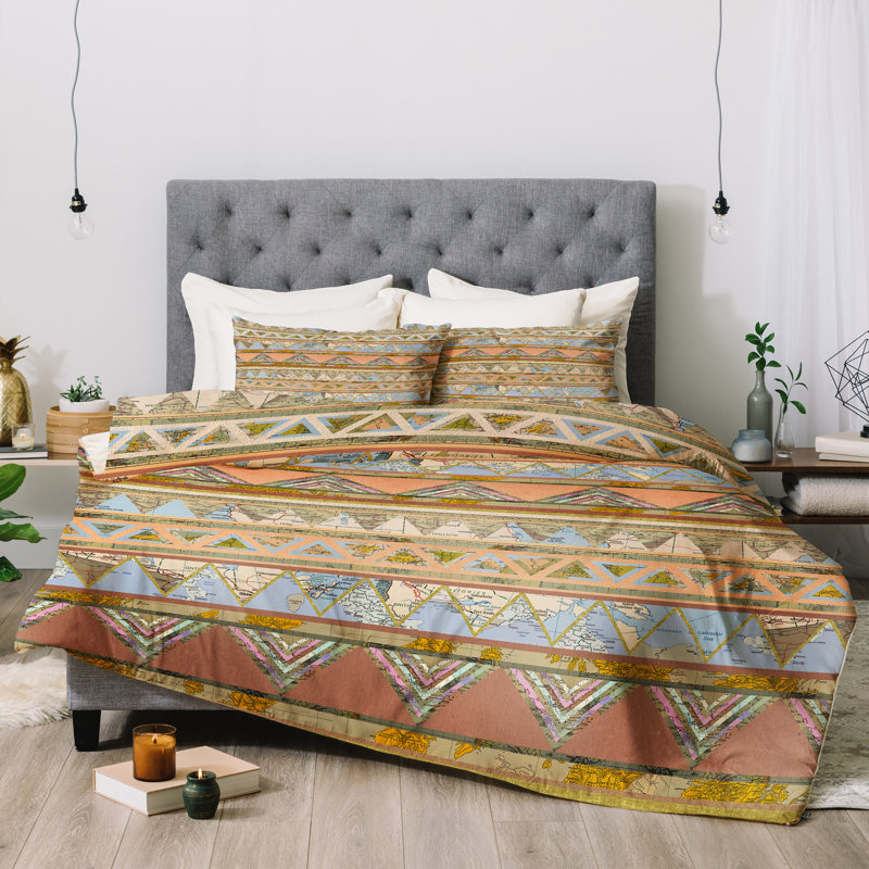 Ensemble d’bianca perdu, Édredon pour grand lit + 2 taies décoratives sta