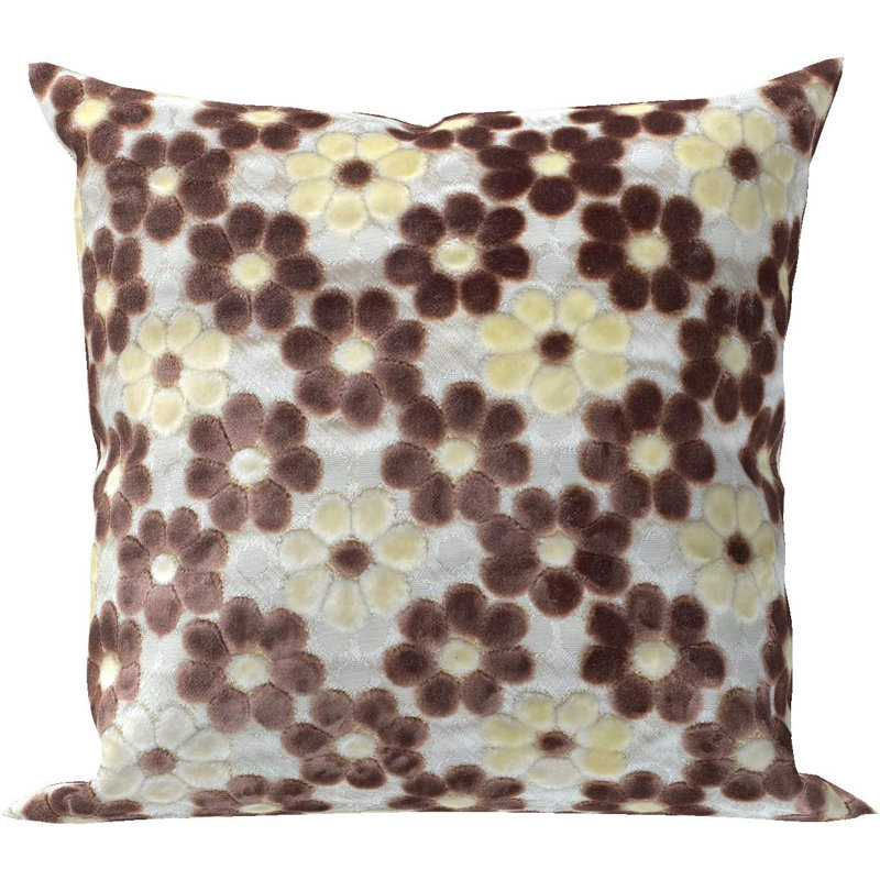 Allene Floral Square Cushion Cover