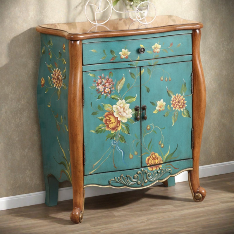Armoires décoratives en bois peintes