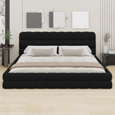 Lit plateforme tapissier Elegant