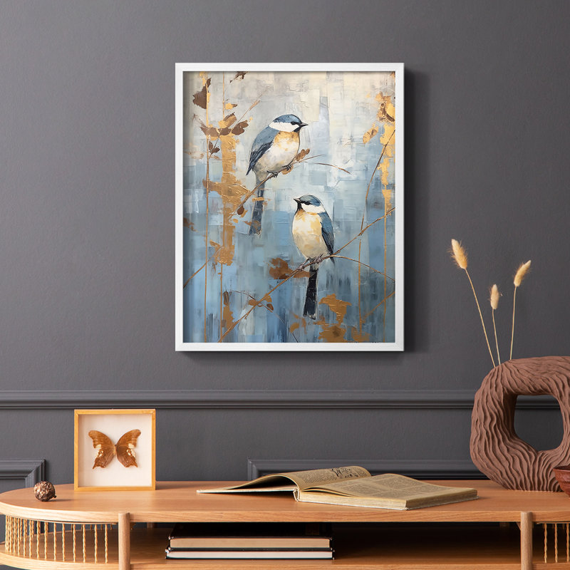 ANIMALS Series dxviii - reproduction encadrée de qualité supérieure - prête à être accrochée - aucun clou requis