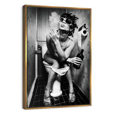 Woman In The Toilet