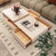 Table basse rétractable de style français