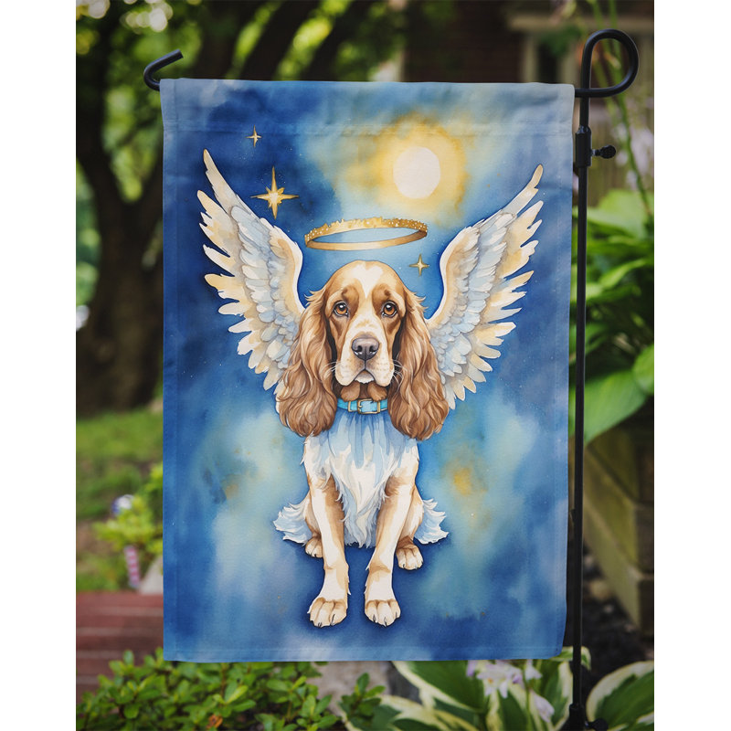 Drapeau anglais du cocker anglais My Angel Garden