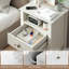Amberrae 2 Drawer Bedside Table-1188240053