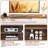 Riley-James 47.24" Mid-Century Modern TV Stand for TVs up to 55", Entertainment Console with Open Shelf and Storage-1045316037