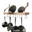 Handcrafted Gourmet Wall Mounted Pot Rack