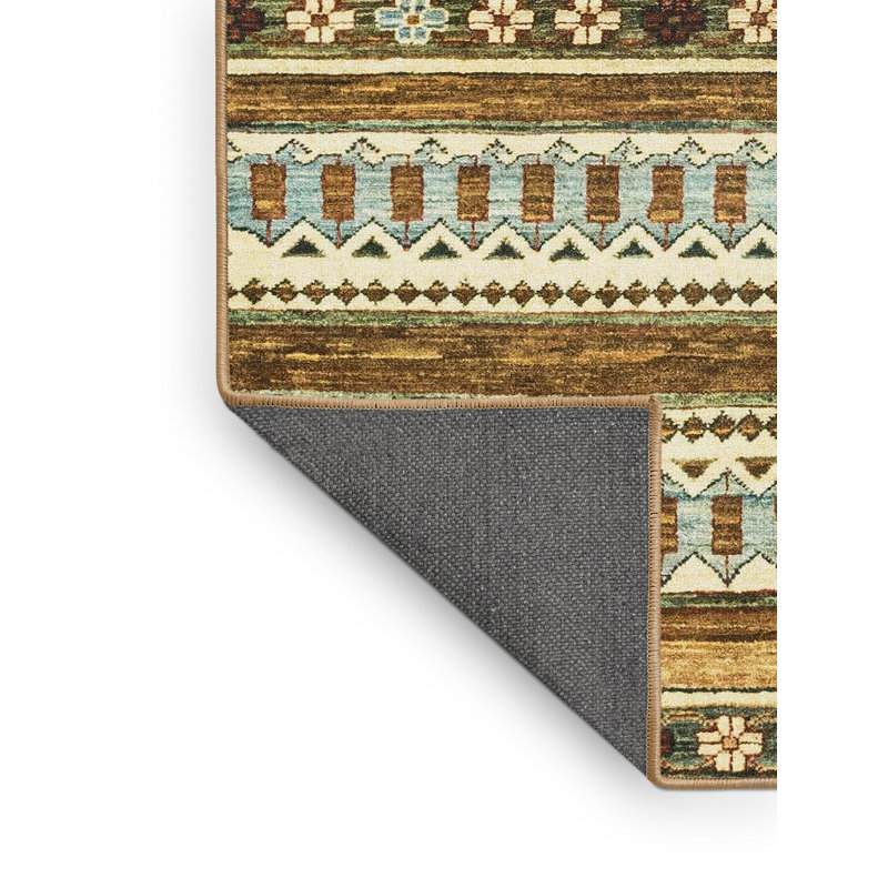 Abstract Indoor Rug, Runner 2' x 5'