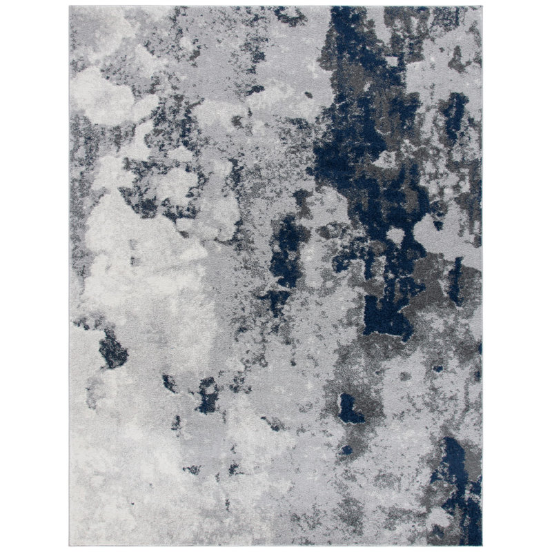 Brittain Performance Abstract Rug, Rectangle 8' x 10'