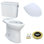 Drake® 1.28 GPF (Water Efficient) Elongated Two-Piece Toilet