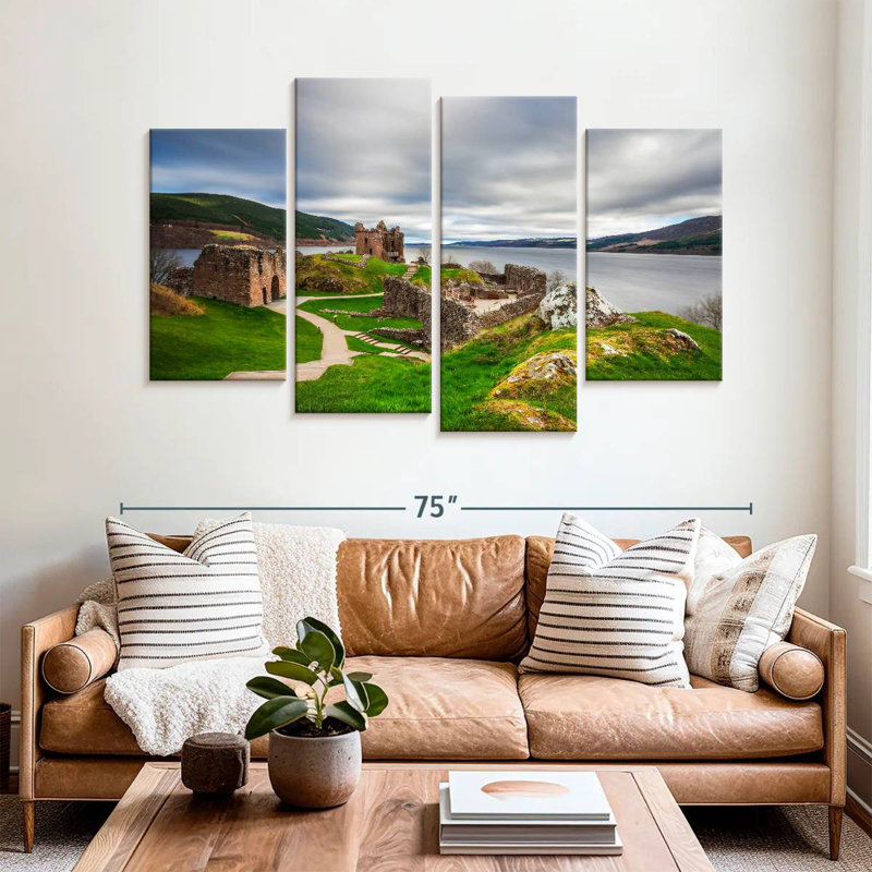 Lilie Urquhart Castle, 42" H x 68" W