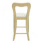 Tabouret à hauteur de comptoir de style moderne avec repose-pieds (ensemble de 2)-240965098-240965110