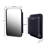 20X30 Inch Recessed Black Metal Framed Medicine Cabinet With Mirror And Adjustable Shelves For Bathroom - Fashionable, , , Fog, Corrosion, -Proof Attribute Stylish, Option