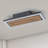 Rectangle Dimmable LED Semi Flush Mount