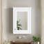 Armoire de rangement murale avec miroir-1092675512