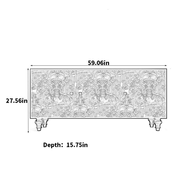 Classical And Elegant Sideboard