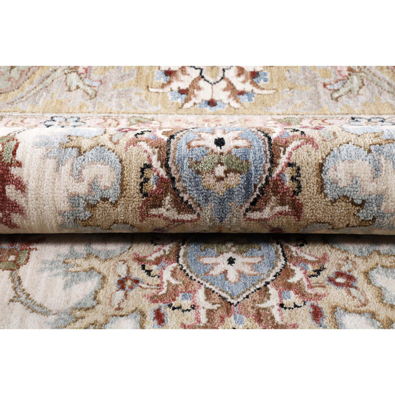Hand Knotted Wool Oriental Indoor Rug, Rectangle 8' x 10'