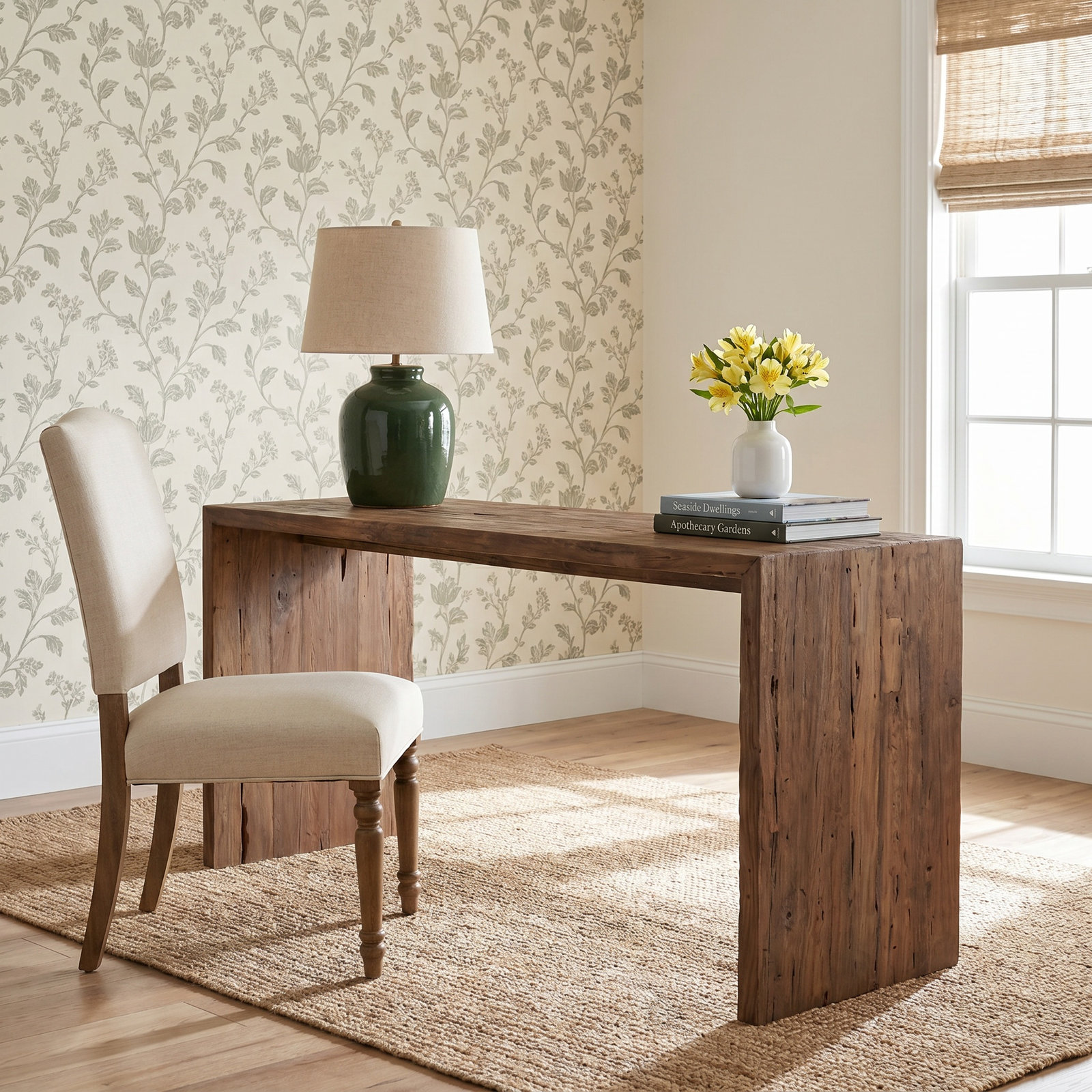 Rocha 60" Teak Writing Desk