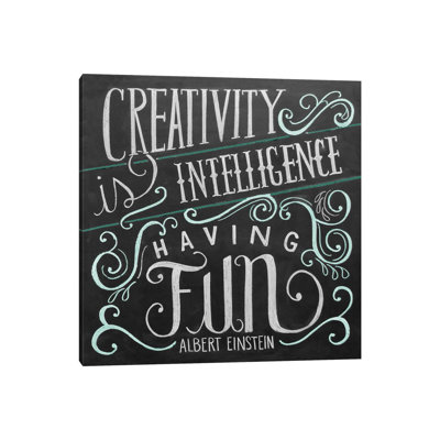 Creativity Is Intelligence Having Fun