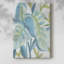 Feuilles aqua tropicales I - galerie Cavas