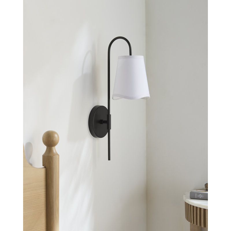 Imilian Wall Sconce, Matte Black