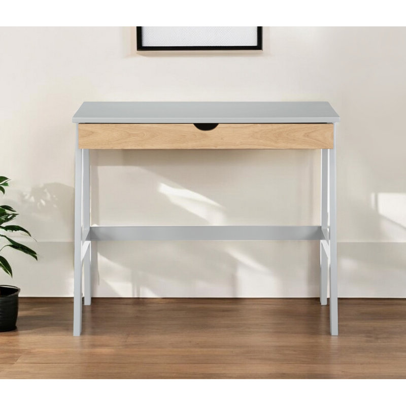 Bureau 36 ", Gris / naturel